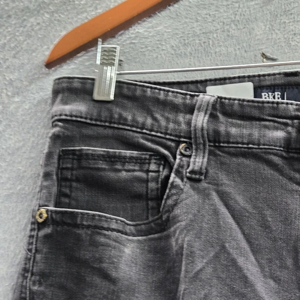 BKE Men Jeans 33X34 Gray Denim Jake Bootcut 30